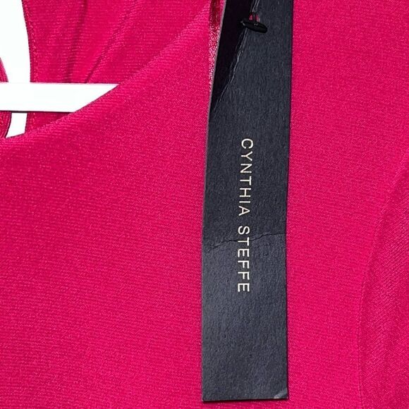 NWT Cynthia Steffe Fireberry Bell Sleeve Mini Dress Womens Sz XS - Picture 4 of 6